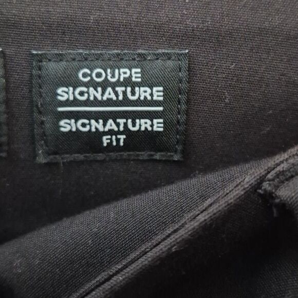 Women's Black Signature Fit Dress Pants - Picture 3 of 16